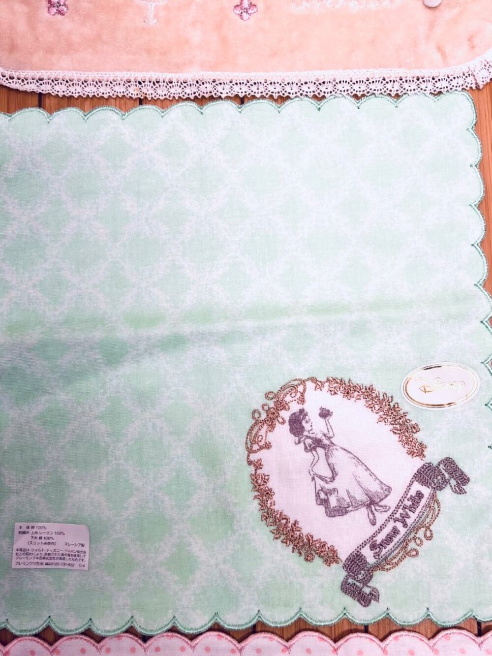 2-Disney Hand Towel Snowhite & Minnie Mouse 10" +1 Anteprima ballerina 11" (47 - Picture 10 of 12